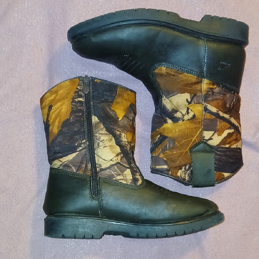 Camo hunting 3 m thinsulate boot size 5 m